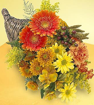 FTD  Bountiful Color Cornucopia