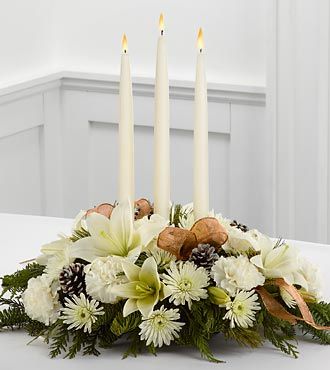 FTD Glowing Elegance Centerpiece  - DELUXE