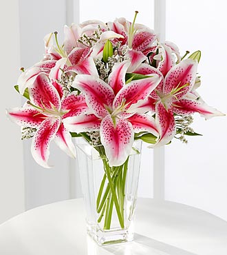 FTD Pink Lily Bouquet  - PREMIUM