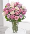 FTD Pastel Passion Rose Bouquet  - PREMIUM