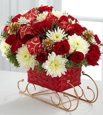 FTD Seasons Sleigh Ride Bouquet  - DELUXE