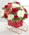 
This bouquet ushers in the merry times of the holiday season with its rich color and fantastic design...
			