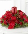 
A crimson display of holiday warmth and cheer...
			