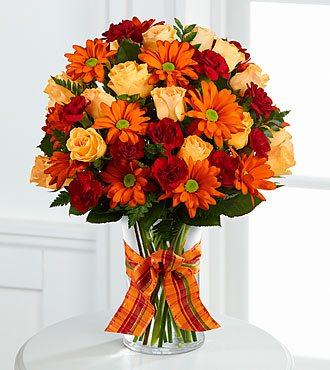 FTD Golden Autumn Bouquet  - DELUXE