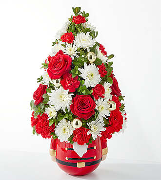 FTD Holiday Rose Bouquet  - PREMIUM