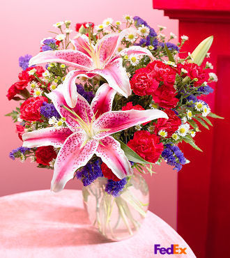 Spirited Mixed Bouquet - FedEx
