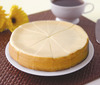 
A rich and creamy cheesecake baked on a signature all-butter shortbread cookie crust...
			