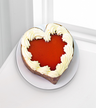 Eli's Heart-Shaped Cheesecake - FedEx