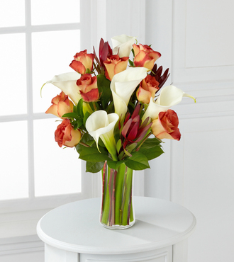 Autumn Grandeur Bouquet - 13 Stems - FedEx