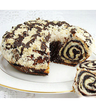 Chocolate Crumb Cake - Kosher