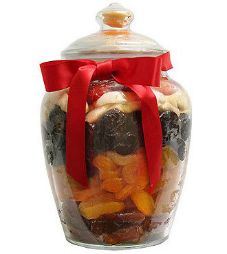 Gourmet Layered Fruit Jar - Kosher