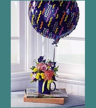 Birthday Cup Bouquet