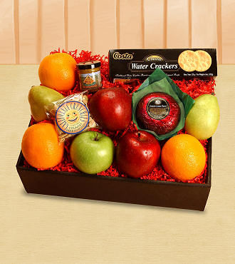 GOTFRUIT Fruit and Cheese Box - FedEx