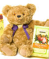 
When someone's not feeling well or is having a tough time, what could be better than comfort food and a bear hug along with soothing chicken soup and sunflower shaped crackers? Hugsby is a huggable 1...
			