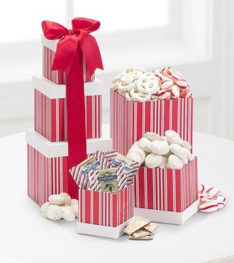 Peppermint Tower of Sweets - WebGift