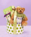 
Send a gift that is sure to lift their spirits -- this polka dot container is sure to bring a smile to their faces...
			
