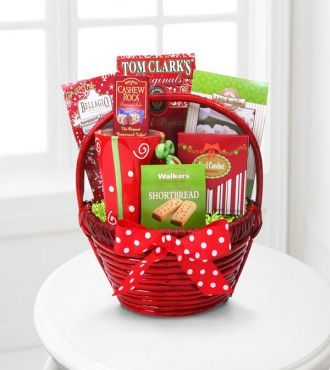 Merry Greetings Gourmet Gift Basket - WebGift