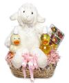 New Baby Gifts - New Baby Girl Hugs Basket - WebGift