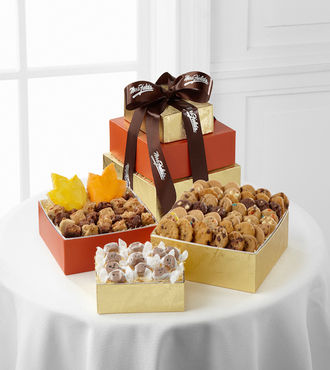 Mrs Fields Fall Celebration Cookie Tower - WebGift