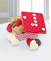 
The tasty way to say  I love you  this Valentine's Day! This tin arrives with 12 original cookies in an assortment of her most popular flavors...
			
