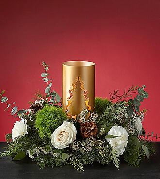 Evening Evergreen Centerpiece