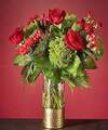 Image of Deluxe version for Home for the Holidays Bouquet