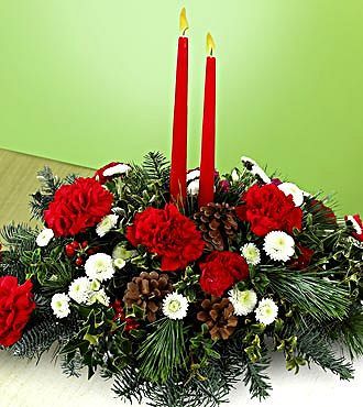 FTD Lights Of The Season Centerpiece