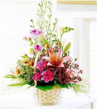 FTD Springtime Floral Garden Basket