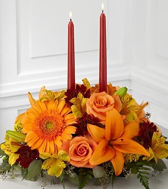 FTD Bright Autumn Centerpiece
