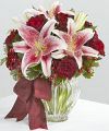 Image of Deluxe version for FTD Holiday Enchantment Bouquet
