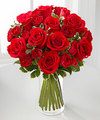 Image of Deluxe version for Red Romance Rose Bouquet