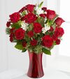 Image of Deluxe version for FTD Holiday Romance Bouquet