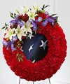 Image of Standard version for FTD To Honor Their Country Wreath