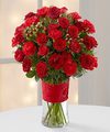Image of Deluxe version for Spirit of the Season Bouquet by FTD