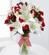 Image of Deluxe version for FTD Winter Woodlands Bouquet by Better Homes and Gardens