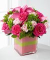 Image of Deluxe version for Blushing Invitations Bouquet by FTD