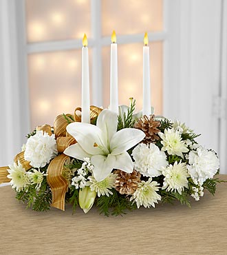 Seasons Glow Centerpiece by FTD