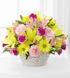 Image of Deluxe version for Basket of Cheer Bouquet by FTD