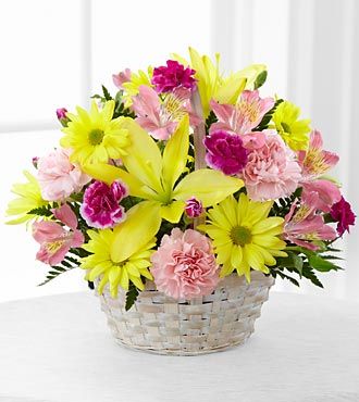 Basket of Cheer Bouquet by FTD