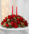 Image of Deluxe version for FTD Holiday Classics Centerpiece by Better Homes and Gardens