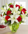 Image of Premium version for FTD Winter Elegance Bouquet- VASE INCLUDED
