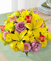Image of Deluxe version for FTD Spring Sunshine Centerpiece