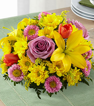 FTD Spring Sunshine Centerpiece