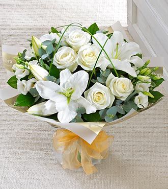 Wonderfully White Hand Tied