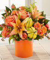 Image of Deluxe version for FTD Vibrant Views Bouquet
