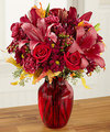 Image of Deluxe version for FTD Autumn Treasures Bouquet
