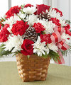 Image of Deluxe version for FTD Holiday Happiness Basket