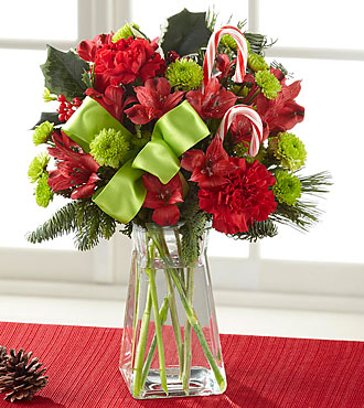 FTD Candy Cane Lane Bouquet