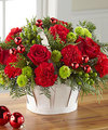 Image of Deluxe version for FTD Winter Wishes Basket