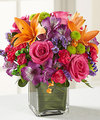 Image of Deluxe version for Birthday Cheer Bouquet